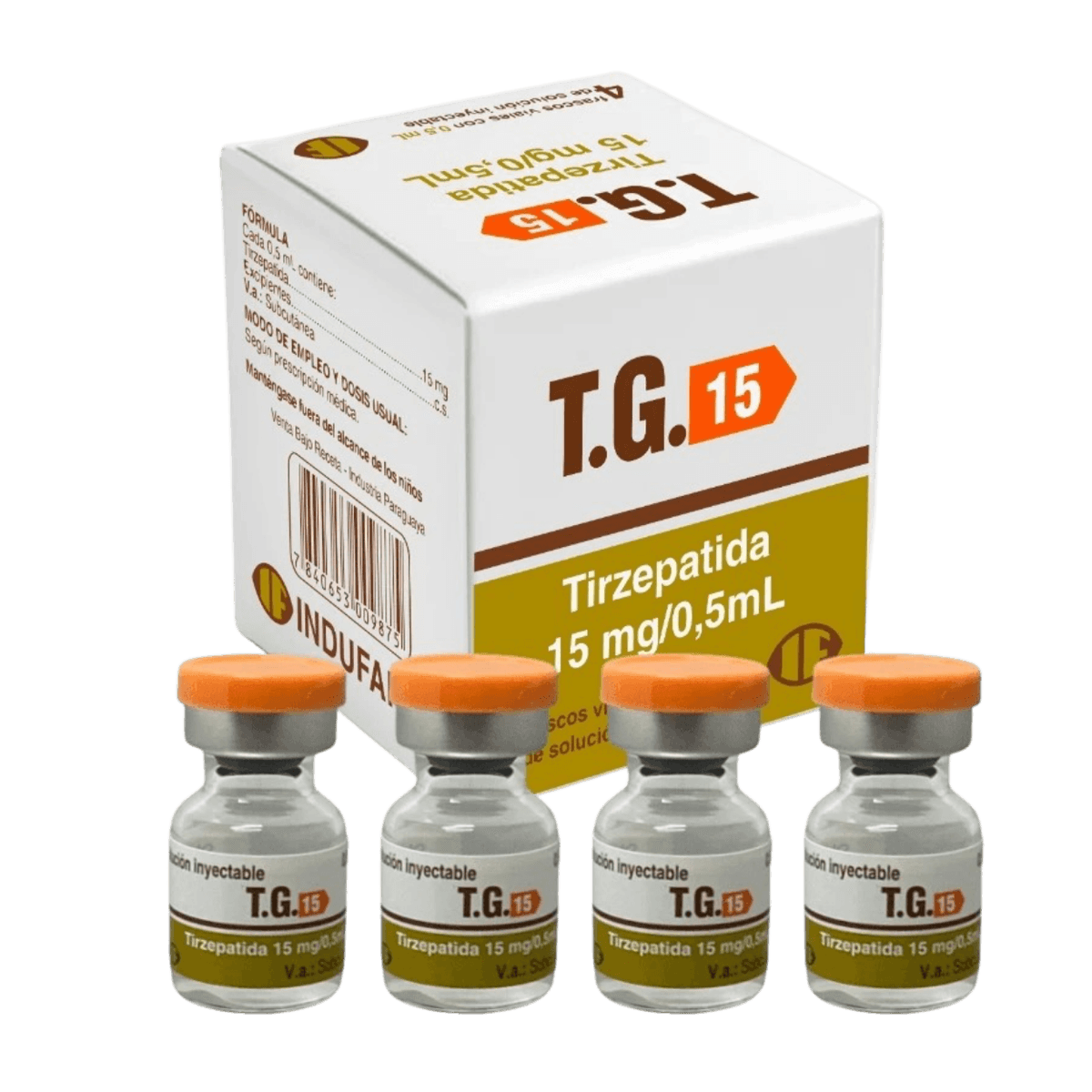 TG 15mg Indufar — 0,5mL