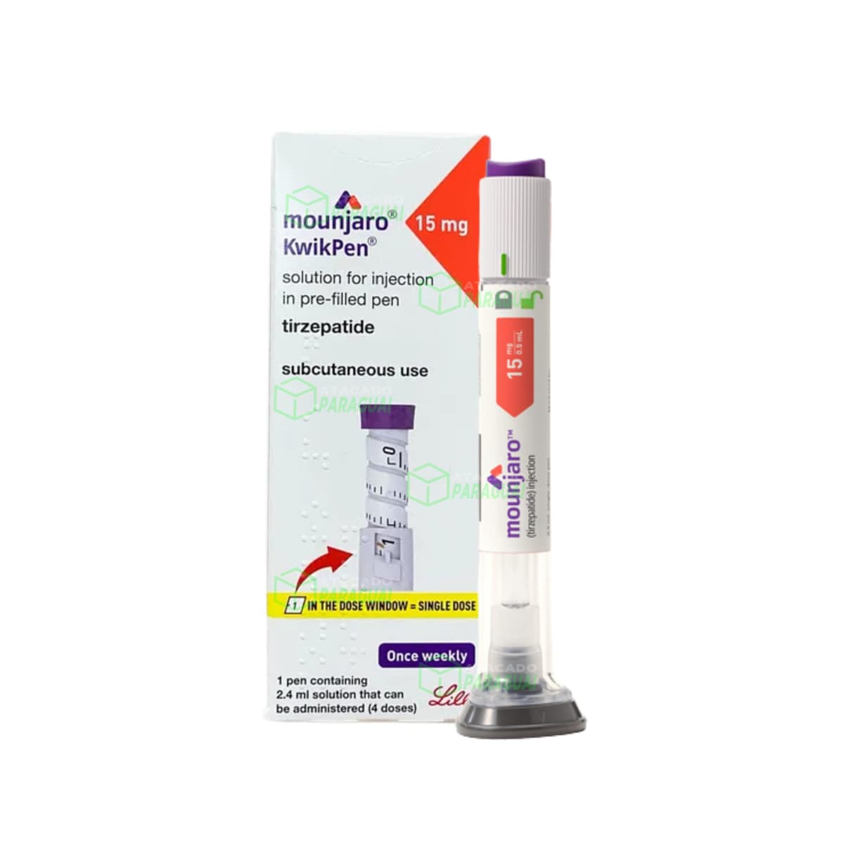 Tirzepatida 10mg Eli Lilly — Mounjaro KwikPen