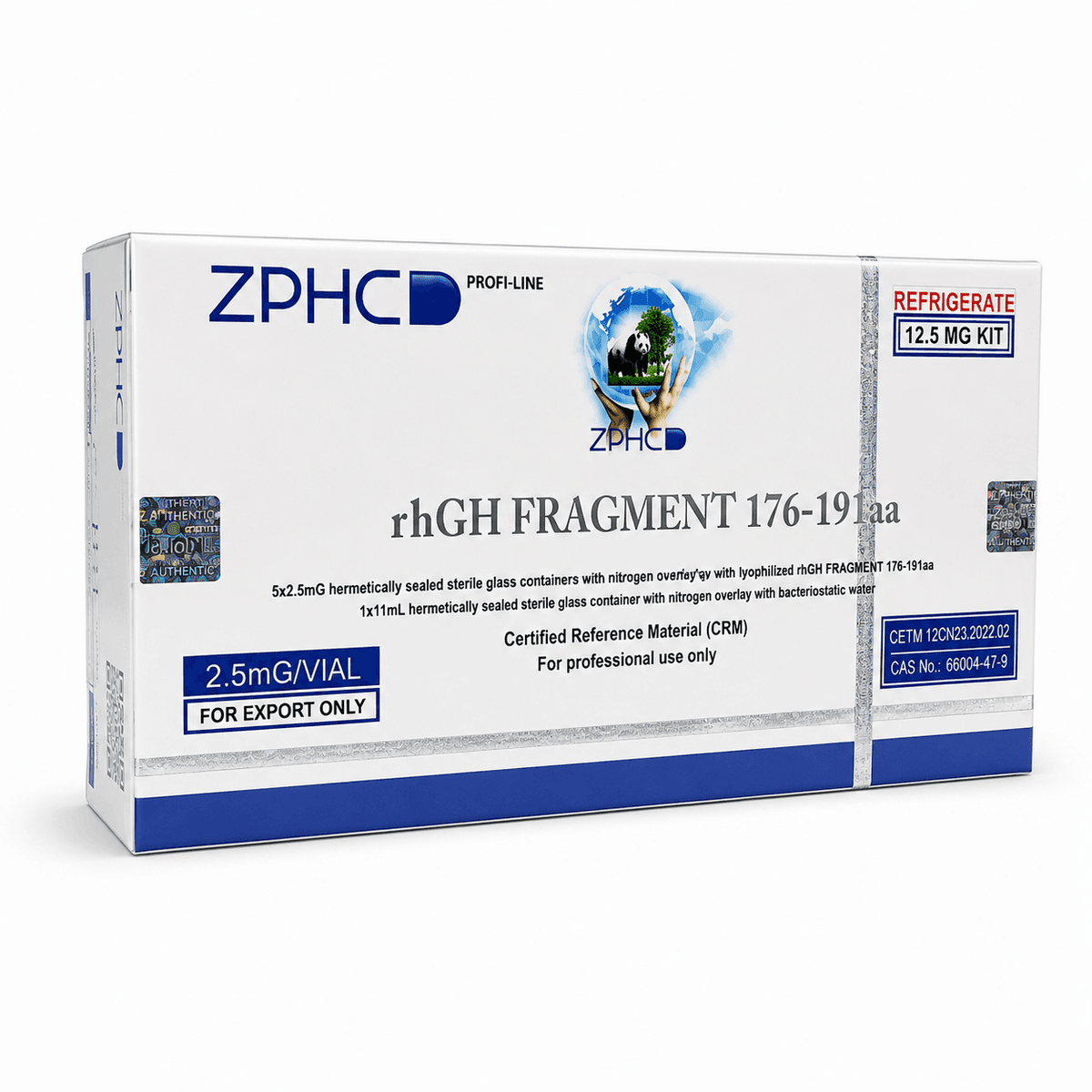 HGH Fragment 12,5mg ZPHC — 5 Vials