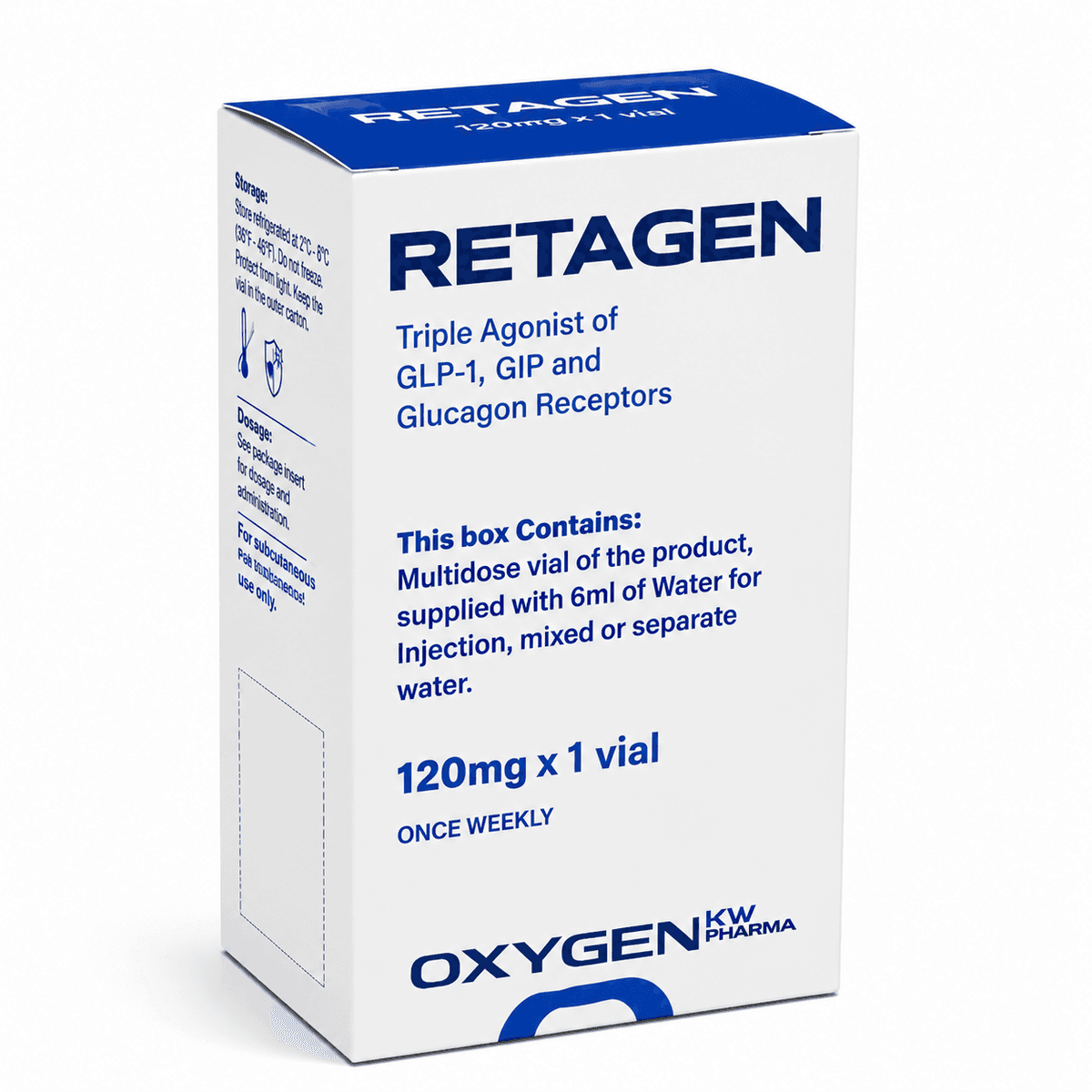 Retagen 120mg Oxygen — 1 Vial (Diluída)