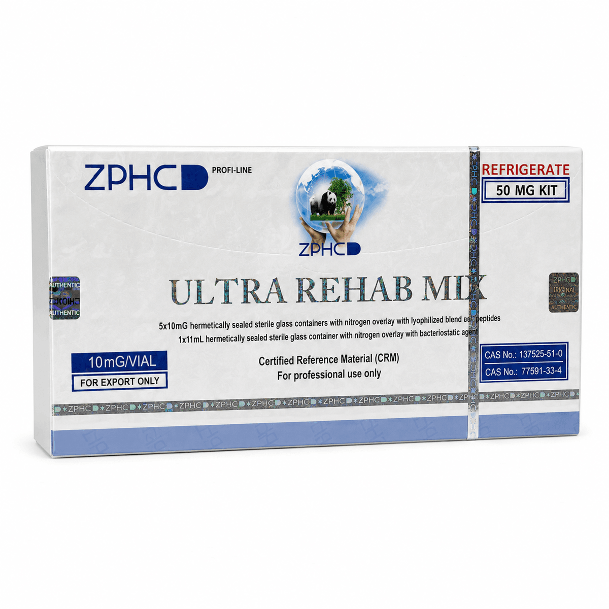 Ultra Rehab Mix 10mg ZPHC — 5 Vials