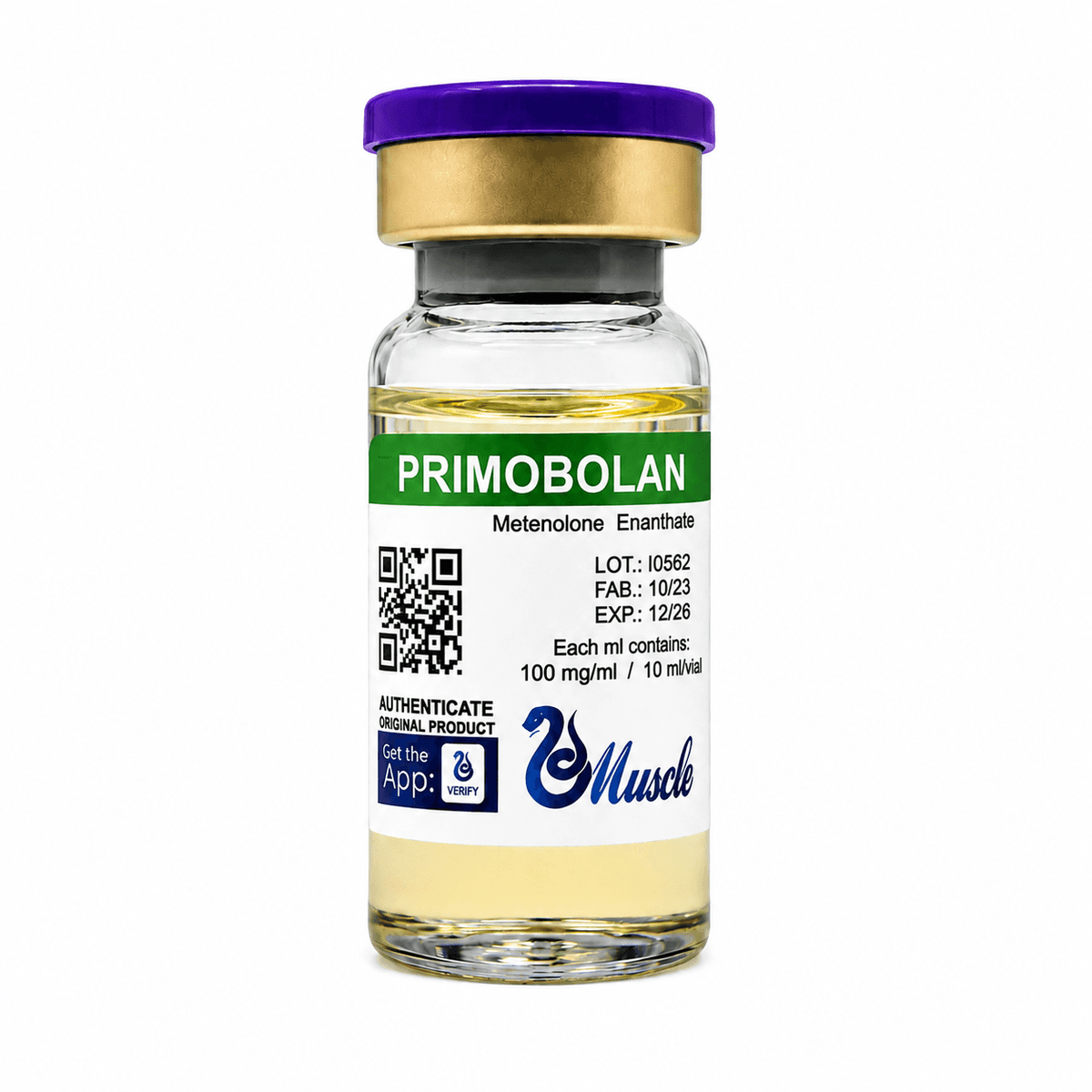 Primobolan (5 unidades) Metenolona Enantato Muscle 100mg — 10ml – TESTO