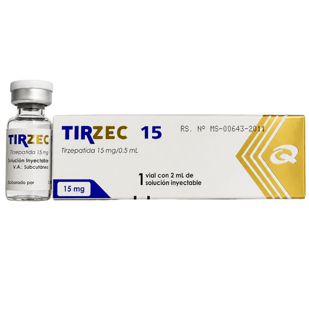 Tirzec MD 15mg Quimfa — 1 Ampola