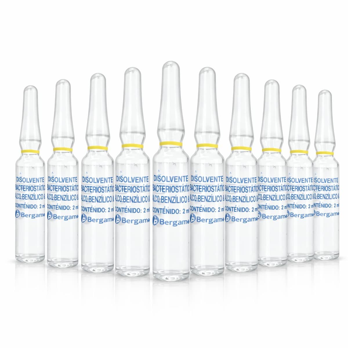 Água Bacteriostática 2ml Bergano